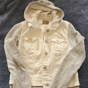 Jean jacket sweater
